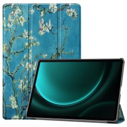 ART Flip tok Samsung Galaxy Tab S9 FE+ APRICOT BLOSSOM telefonhoz