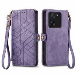 GEOM pénztárca tok Xiaomi 13T / 13T Pro lila telefonhoz