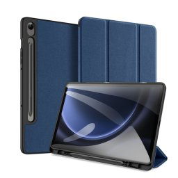 DUX DOMO Flip tok Samsung Galaxy Tab S10 FE / Tab S9 FE kék