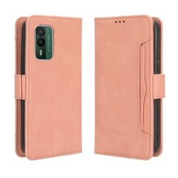 SLOT pénztárca tok Nokia XR 21 rózsaszín telefonhoz