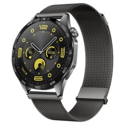 MILANESE Fém szíjas Huawei Watch GT 4 46mm szürke
