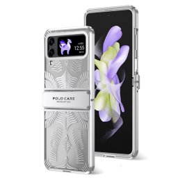 WINGS Védőburkolat Samsung Galaxy Z Flip 4 5G ezüst