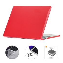 ENKAY CRYSTAL SET Védőkészlet MacBook Air 15" M2 / M3 (A2941 / A3114) piros