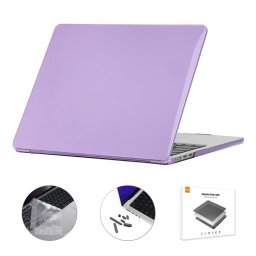 ENKAY CRYSTAL SET Védőkészlet MacBook Air 15" M2 / M3 (A2941 / A3114) lila géphez