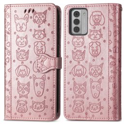 ART pénztárcavédő Nokia G42 5G ANIMALS rózsaszín