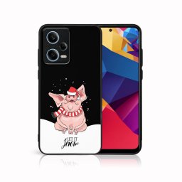 PROTEMIO MY ART borító karácsonyi dizájnnal Xiaomi Redmi Note 12 5G LET IT SNOW (075)