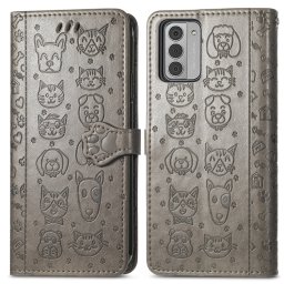ART pénztárcavédő Nokia G42 5G ANIMALS szürke