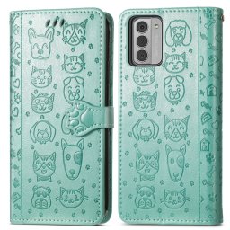 ART pénztárcavédő Nokia G42 5G ANIMALS zöld