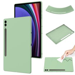 RUBBER Védőburkolat Samsung Galaxy Tab S9 FE+ / S9+ / S10+ zöld