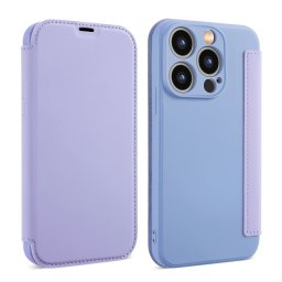 SOFTY Flip tok Apple iPhone 15 Pro lila telefonhoz