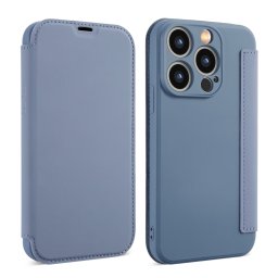 SOFTY Flip tok Apple iPhone 15 Pro kék
