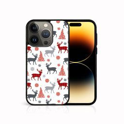 PROTEMIO MY ART borító karácsonyi dizájnnal Apple iPhone 14 Pro Max DEER (068)