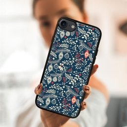 PROTEMIO MY ART borító karácsonyi dizájnnal Apple iPhone SE 2022 / 2020 / 7 / 8 MISTLETOE (070)