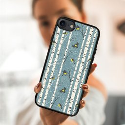 PROTEMIO MY ART borító karácsonyi dizájnnal Apple iPhone SE 2022 / 2020 / 7 / 8 BIRCH (072)