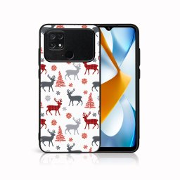 PROTEMIO MY ART borító karácsonyi dizájnnal Xiaomi Poco C40 DEER (068)