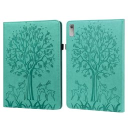 ART DEER Flip tok Lenovo Tab P11 Gen 2 zöld színben