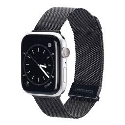 DUX MILANESE Fém szíj Apple Watch SE / SE 2022 / SE 2023 (44mm) fekete
