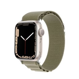 DUX GS Nylon szíj Apple Watch SE / SE 2022 / SE 2023 (40mm) zöld