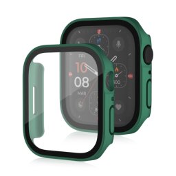 PC TELJES BURKOLAT Üveg műanyag borítás Apple Watch SE / SE 2022 / SE 2023 (40mm) zöld