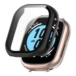 ENKAY PC TELJES BORÍTÁS Üveggel ellátott műanyag borítás Honor Watch 4-hez fekete