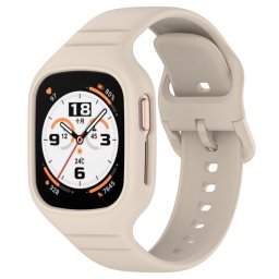 FULL Védőhuzat szíjjal Honor Watch 4 bézs színűre