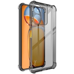 IMAK Védő szilikon tok Xiaomi Redmi 13C / Poco C65 fekete