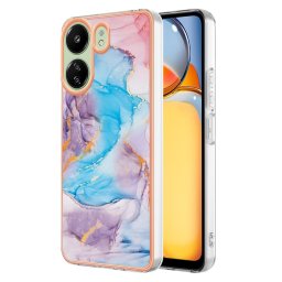 IMD MARBLE Védőburkolat Xiaomi Redmi 13C / Poco C65 BLUE