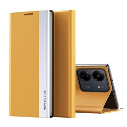 SLEEP CASE Csuklós huzat Xiaomi Redmi 13C / Poco C65 sárga