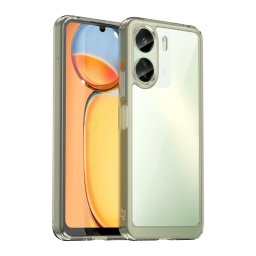 CRYSTAL Védőburkolat Xiaomi Redmi 13C / Poco C65 szürke