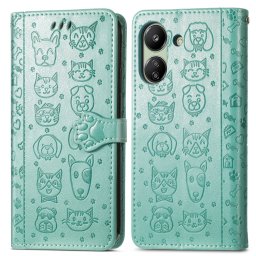 ART ANIMALS Pénztárcahuzat Xiaomi Redmi 13C / Poco C65 zöld