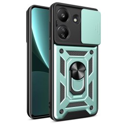 RING KAMERA Borító tartóval Xiaomi Redmi 13C / Poco C65 zöldhöz