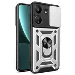 RING KAMERA burkolat tartóval Xiaomi Redmi 13C / Poco C65 ezüsthöz