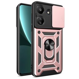 RING KAMERA Borító tartóval Xiaomi Redmi 13C / Poco C65 pinkhez