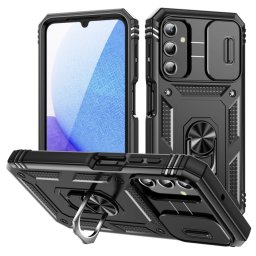 RING KAMERA Borító tartóval Samsung Galaxy A25 5G fekete