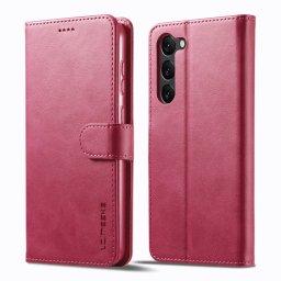 IMEEKE Wallet tok Samsung Galaxy S24 Plus 5G rózsaszín