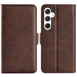 SIDE Wallet tok Samsung Galaxy S24 Plus 5G készülékhez sötétbarna