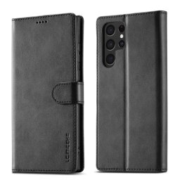 IMEEKE Wallet tok Samsung Galaxy S24 Ultra 5G fekete