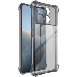 IMAK Védő szilikon tok Xiaomi Poco X6 Pro 5G fekete
