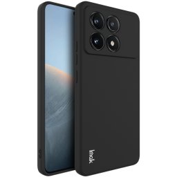 IMAK RUBBER Szilikon borítás Xiaomi Poco X6 Pro 5G fekete