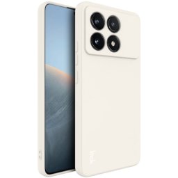 IMAK RUBBER Szilikon borítás Xiaomi Poco X6 Pro 5G fehér