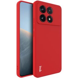 IMAK RUBBER Szilikon borítás Xiaomi Poco X6 Pro 5G piros