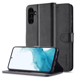 IMEEKE Wallet tok Samsung Galaxy A05s fekete fekete
