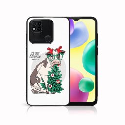 PROTEMIO MY ART borító karácsonyi dizájnnal Xiaomi Redmi 10A MERRY CHRISTMAS (074)