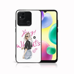 PROTEMIO MY ART Védőburkolat Xiaomi Redmi 10A WHATSUP (132) telefonhoz