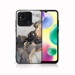 PROTEMIO MY ART Védőburkolat Xiaomi Redmi 10A GREY MARBLE (140) telefonhoz