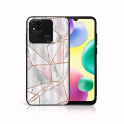 PROTEMIO MY ART Védőburkolat Xiaomi Redmi 10A PINK MARBLE (143) készülékhez