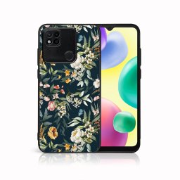 PROTEMIO MY ART Védőburkolat Xiaomi Redmi 10A FLORA L (158) telefonhoz