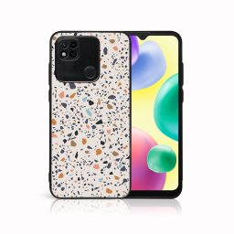PROTEMIO MY ART Védőburkolat Xiaomi Redmi 10A BEIGE TERRAZZO (162) telefonhoz