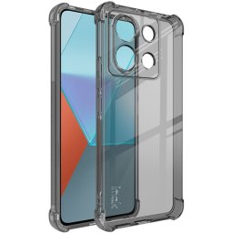 IMAK Védő szilikon tok Xiaomi Redmi Note 13 Pro 5G / Xiaomi Poco X6 5G fekete