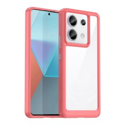 CRYSTAL Védőburkolat Xiaomi Redmi Note 13 Pro 5G / Xiaomi Poco X6 5G piros